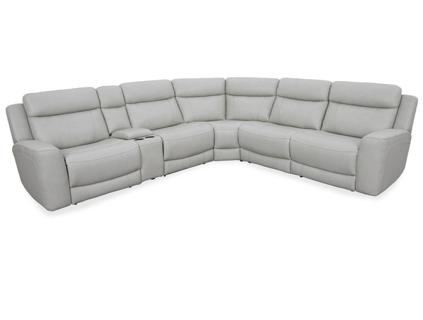  designed with relaxation in mind. Calgary features power recline and headrest controls