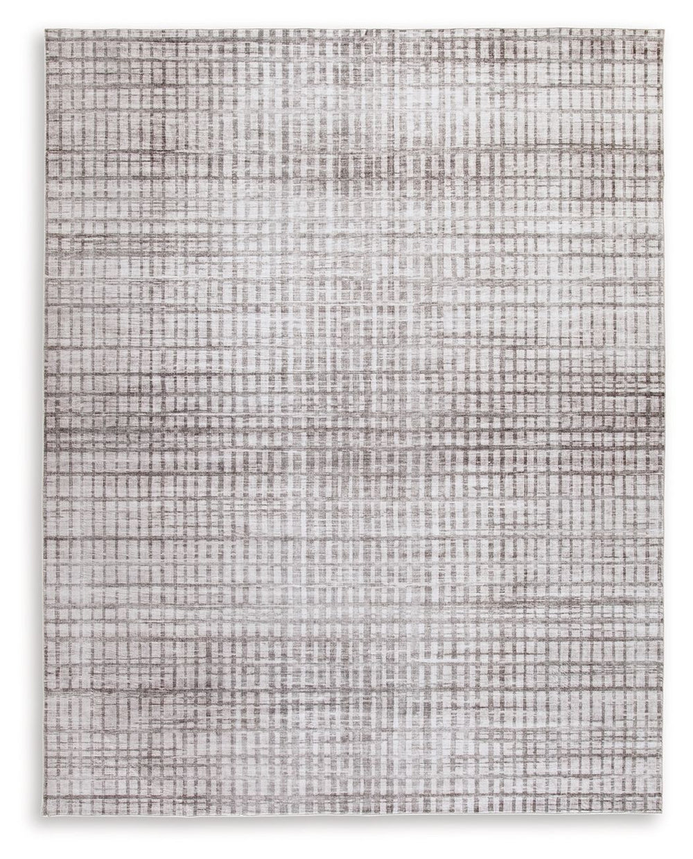 Who says art has to be limited to your walls? This eye-catching area rug adds gallery-worthy fashion to your floors. Visually rich with a cream and taupe geometric design, it takes center stage and adds a dash of distinction to your home. The engaging pat