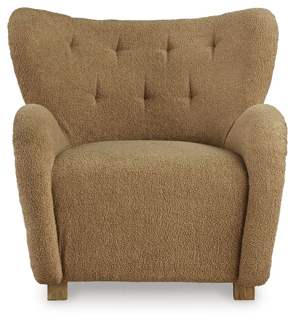 Larbell - Camel - Accent Chair