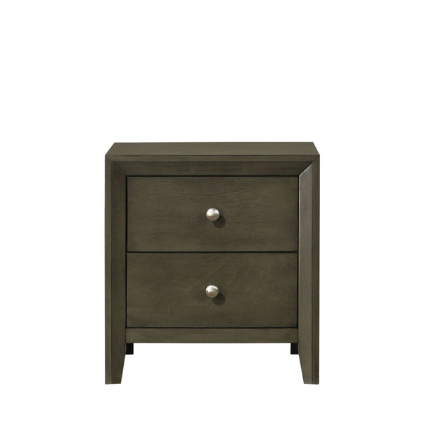  low profile footboard and wooden tapered legs. With all matching case goods
