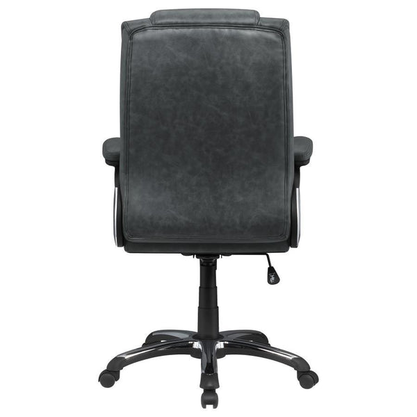 Nerris - Upholstered Adjustable Home Office Desk Chair - Gray