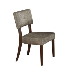  and the padding in the upholstered seats makes it comfortable to sit through long dinner parties 