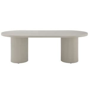  combines elegance with modern design. The fixed table top provides a stable surface for your dining needs