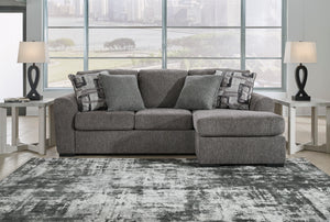 Contemporary in scale and silhouette, this sofa chaise embodies curated comfort. An impressive width provides ample room to spread out without compromising on style. Kick back with family and friends for the latest streaming hit or big gameâ€”with this so