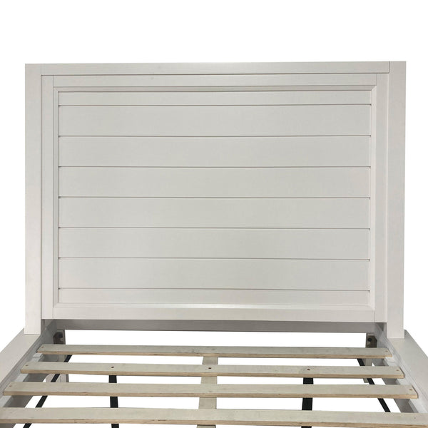 Americana Modern - Bedroom King Platform Bed With 2 Nightstands - Cotton