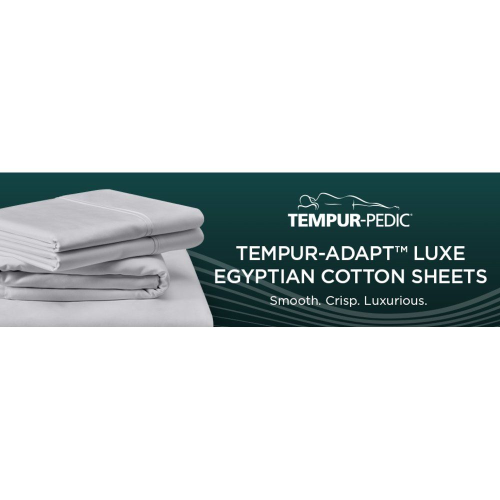 Smooth. Crisp. Luxurious. These 400-thread-count long staple Egyptian cotton sheets offer a soft, silky feel, giving every bed a crisp, smooth look. The enhanced fit - including our unique fitted sheet with four-way stretch and StayTight bands for a snug,