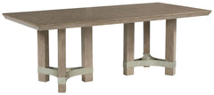 You want your dining room to reflect your refined sensibilities while remaining forward-thinking in design. The simple silhouette of this dining table opens the door to a dining room with the curated look and subtle flair you desire. The piece-'s elegant 