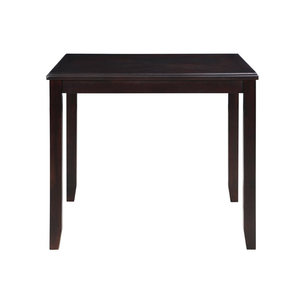 Gia - 5 Piece Square Counter Dining Set (Table & 4 Chairs) - Black