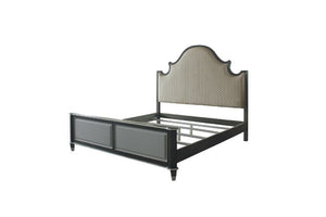 Evocative of European Romanticism, each piece of this House Beatrice bedroom set is richly textured. Featuring a striking two-toned finish, streamlined and unique accents, it adapts traditional design to modern aesthetics. Quality craftsmanship with sophi