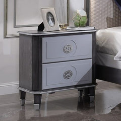 Evocative of European Romanticism, each piece of this House Beatrice bedroom set is richly textured. Featuring a striking two-toned finish, streamlined and unique accents, it adapts traditional design to modern aesthetics. Quality craftsmanship with sophi
