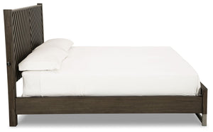 Arkenton - Grayish Brown - California King Panel Bed