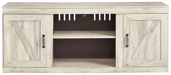Bellaby - Whitewash - 60" TV Stand w/Fireplace Option