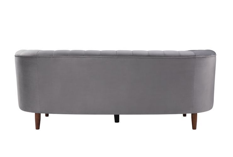 An ode to mid-century modern, the Millephri collection will help achieve this modern aesthetic. The pocket coil foam seating gives off the feel of sitting on a plush cloud. The pieces are upholstered in a gorgeous velvet fabric and feature deep channel tu