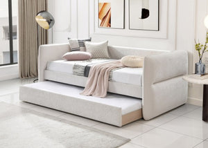 Philipa Daybed Arm- Oatmeal Tweed
