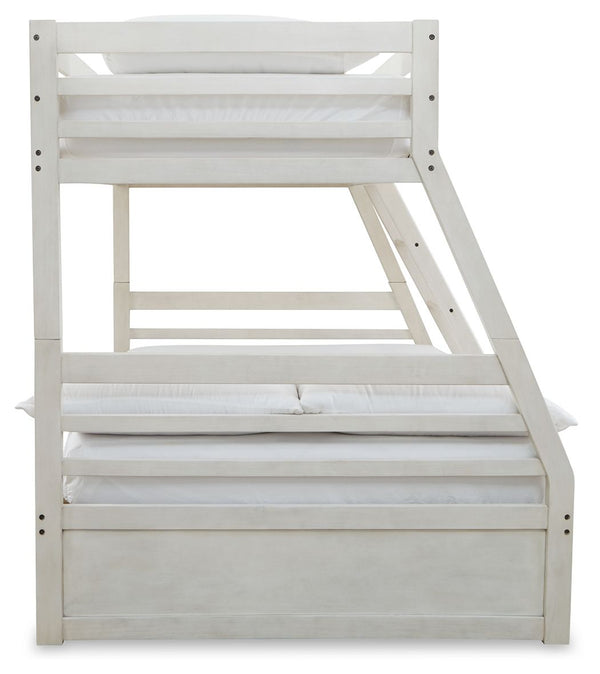 Robbinsdale - Antique White - Twin Over Full Bunk Bed