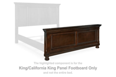 King/Cal King Panel Footboard