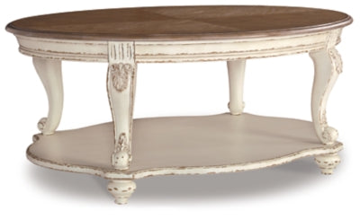 Oval Cocktail Table