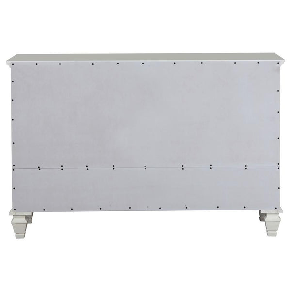 Sandy Beach - 11-Drawer Dresser - Cream White
