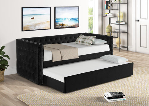 Trina Black Daybed Arm(L&R)  Slats
