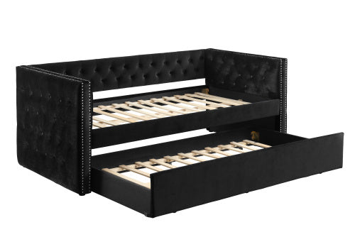 Trina Black Daybed Arm(L&R)  Slats