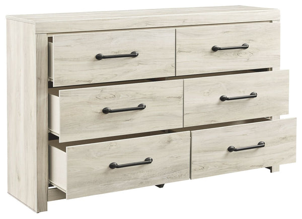 Cambeck - Whitewash - Six Drawer Dresser