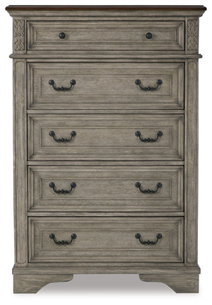 Lodenbay - Antique Gray - Five Drawer Chest