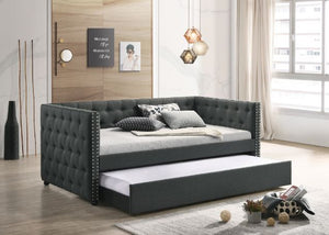  timeless details such as button tufting and nail-head trim accents