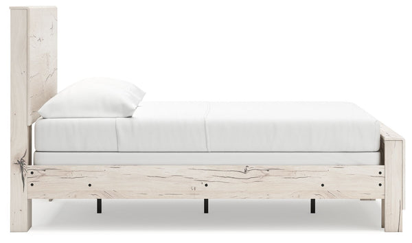 Lawroy - Light Natural - Full Panel Bed