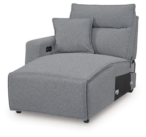 Modmax - Salt And Pepper - LAF Press Back Power Chaise