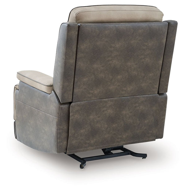 4Z-Peaceful Pause - Serenity Zone - Sand - Power Lift Recliner