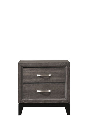 Akerson - California King 4 Piece Bedroom Set - Gray