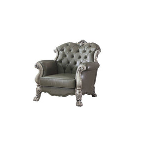 Dresden - Chair - Vintage Bone White & PU