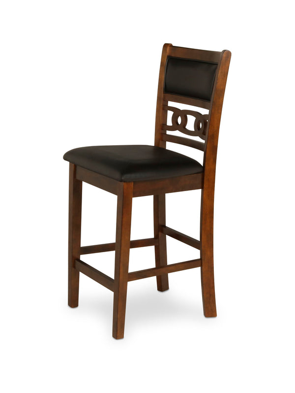  these chairs combine durability with timeless beauty. The versatile brown finish accentuates the natural wo