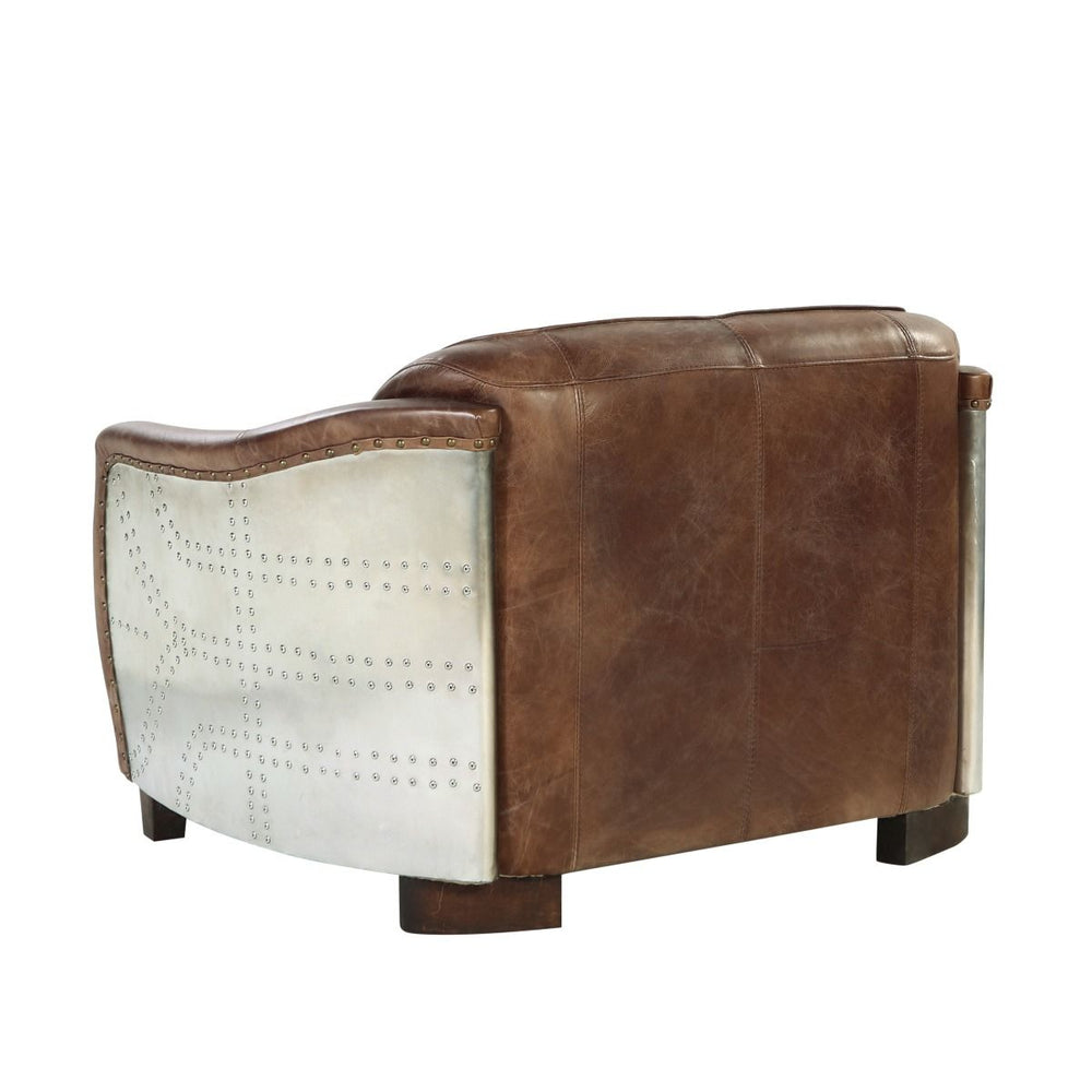 The Brancaster is absolutely an eye-catching decoration and functional piece in your home. This is an incredible design with curved lines, combining leather together to bring you a vintage sensation in the living room. Modern and comfortable is your best 