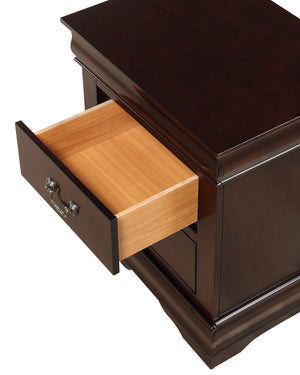 Louis Philip - Queen 4 Piece Bedroom Set - Cherry