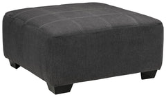 When it comes to incorporating a relaxed sensibility into your home that-'s beautifully on trend, this oversized ottoman makes it look effortless. With its gently weathered hue and plush feel, the rich upholstery is simply a dream. Grid pattern stitching 
