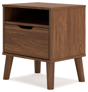  contemporary style with a nod to mid-century modern design. A hardware-free aesthetic and a spacious drawer p