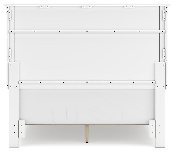 Fortman - White - Full Panel Bed
