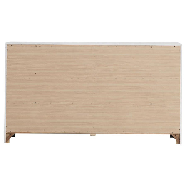 Brantford - 6-Drawer Dresser - Coastal White