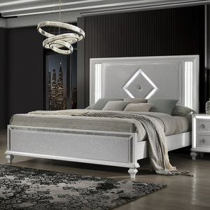 Stardust - 6/0 California King Bed - White