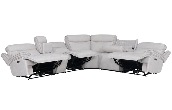 Alpine - 6 Piece Package Sectional - Snow