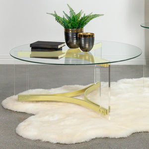  offering an elegant surface for any living room. The sleek