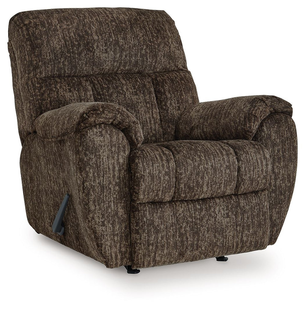 Every day is a great day with this rocker recliner around. Take a load off and forget your worries as you ease back into plush, luxurious cushions and pillow top armrests. Need more comfort and support for your body? Cue the tall back. And while it might 