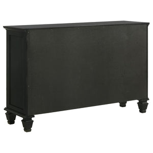 Sandy Beach - 11-Drawer Dresser - Black