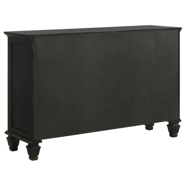 Sandy Beach - 11-Drawer Dresser - Black