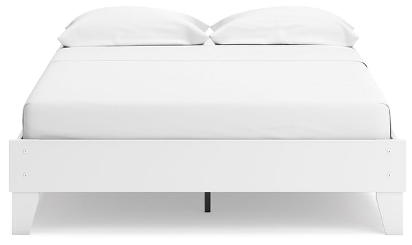 Socalle - Two-Tone - Queen Platform Bed