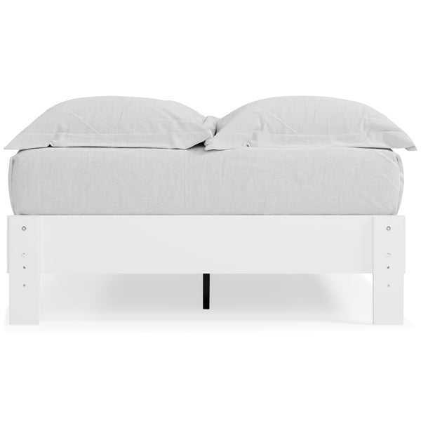 Piperton - White - Full Platform Bed