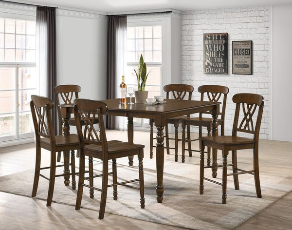 Dylan - Counter Height Table - Walnut Finish