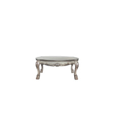 Inspire your home and create an upscale atmosphere with the Dresden occasional table. This table adds classic style to any sitting area featuring a traditional handcrafted design. This luxurious collection features a oversized decorative motives, and anti