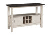 Maribelle Server Chalk Warm Grey